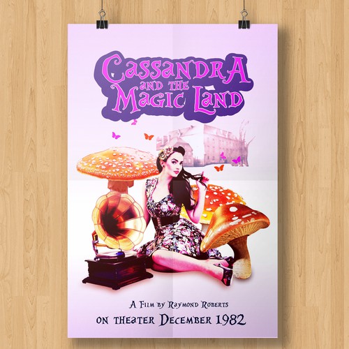 Create your own ‘80s-inspired movie poster! Diseño de Berlina
