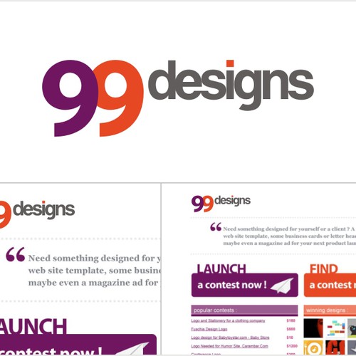 Design di Logo for 99designs di andrEndhiQ