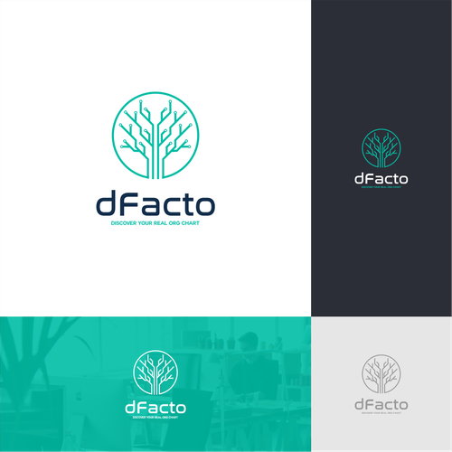 Create logo/website for badass de facto org chart startup! Design by gekostudio