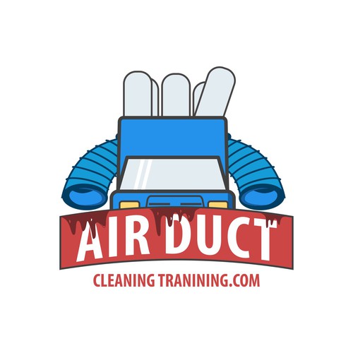 Air Duct Cleaning Training Logo Logo design contest