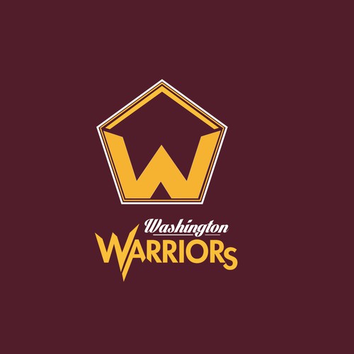 Community Contest: Rebrand the Washington Redskins  Design by DiegoGoi