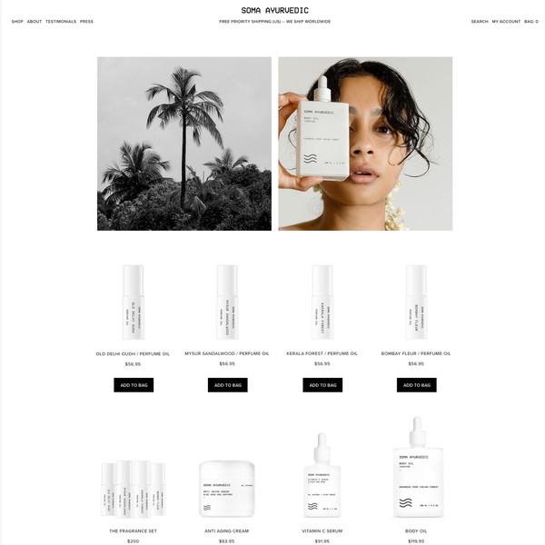 Natural Elegance in Ecommerce