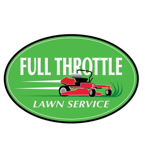 New logo wanted for Full Throttle Lawn Service Design von LogoArtPro