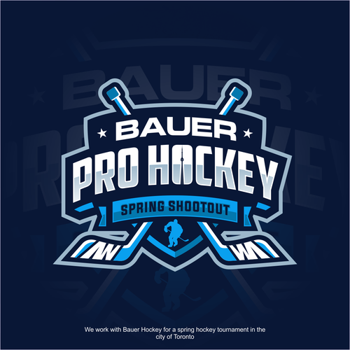 Bauer Pro Hockey Spring Shootout Logo & brand identity pack contest