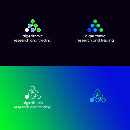 strong logo and brand identity for an artificial intelligence (AI) based investment company Design by Fibs