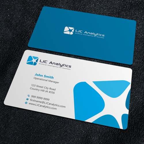 Artificial Intelligence business card | Business card contest