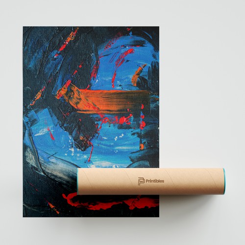 Stylish Logo for New Wall Art  Brand - Multi-Vendor Printable Art Design by Oreodaddy™