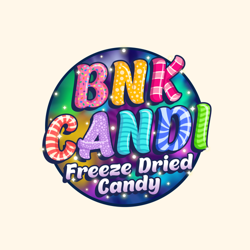 Design a colorful candy logo for our candy company Design by EsrasStudio