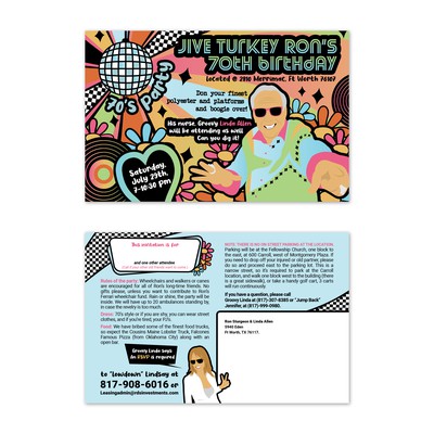 Birthday invitation