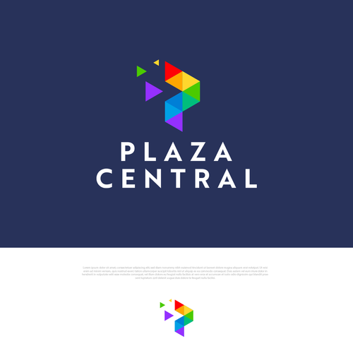 Logotipo Plaza Central Design by reflect the style ™