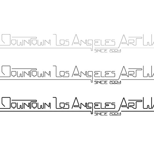 Downtown Los Angeles Art Walk logo contest Ontwerp door thewkyd