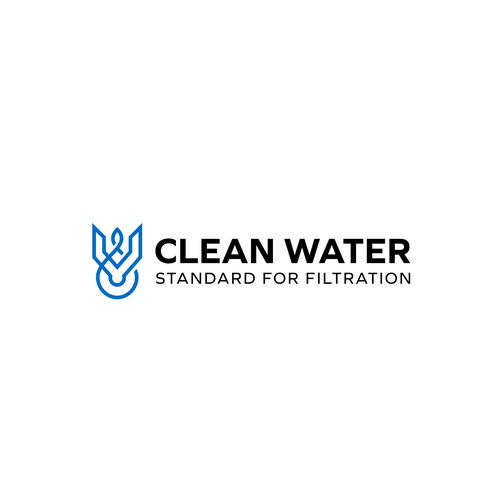 Simple Clean Logo for Water Filtration Company Design by Jinjala