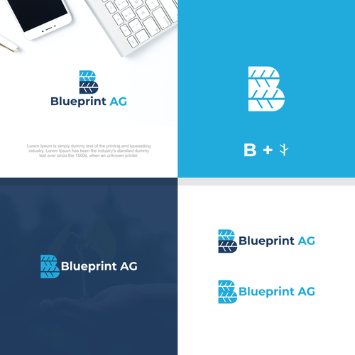 Blueprint Ag Design Design réalisé par Dyne Creative