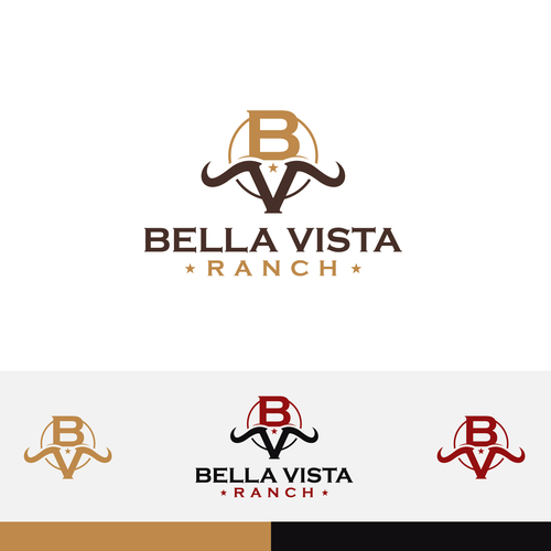 Western Logo design for Horse Ranch. Will be printed on hats shirts and used as a sponsor events Design by htdocs ˢᵗᵘᵈⁱᵒ