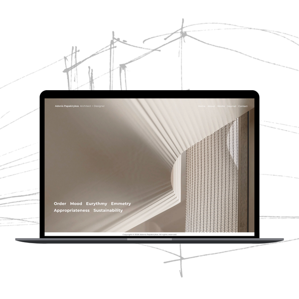 Adonis Papakirykos Architect + Designer