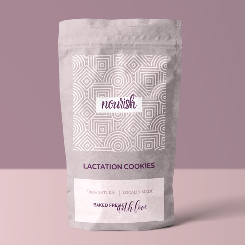 Design feminine, elegant, clean labels for Lactation Products Design by Lady Goga