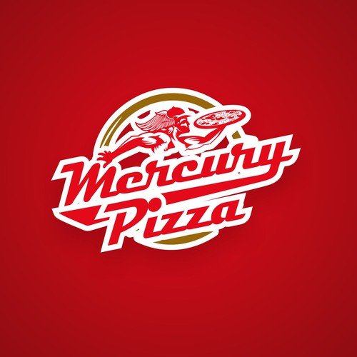 Mercury Pizza Logo (food truck) Logo design contest