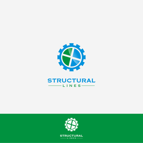 Structural Lines utility pole inspection app logo | Logo design contest