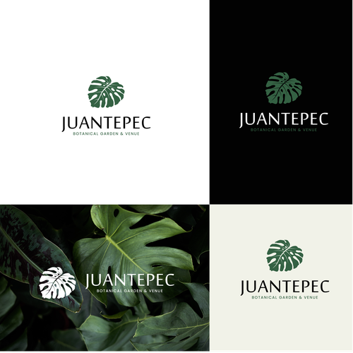 Botanical garden & Venue Logo creation (we would like to use the leaf as a cut out on a steel plaque (with holes in the  Design by coi