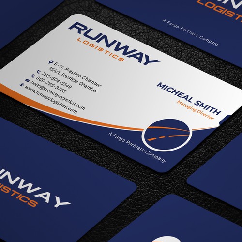 Design di Runway Logistics Business Card di ™SF_Design™