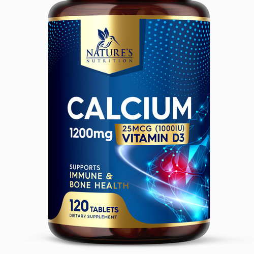 Calcium Plus Vitamin D3 Design Needed for Nature's Nutrition Design by Encephalon™