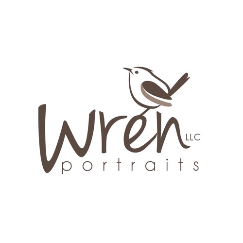 Create a fun logo for Wren Portraits, a family oriented portrait photographer Design réalisé par ultrastjarna