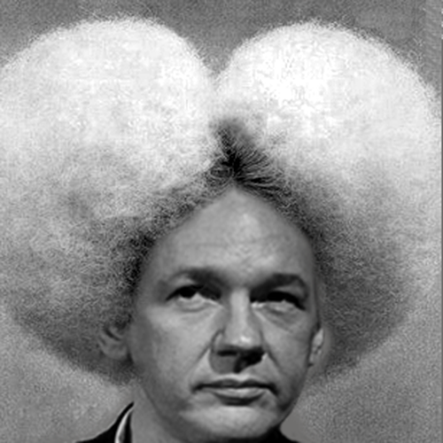 Design the next great hair style for Julian Assange (Wikileaks) Design por Isabels Designs