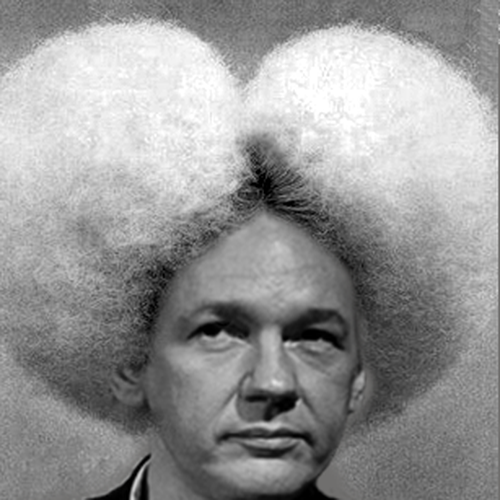 Diseño de Design the next great hair style for Julian Assange (Wikileaks) de Isabels Designs