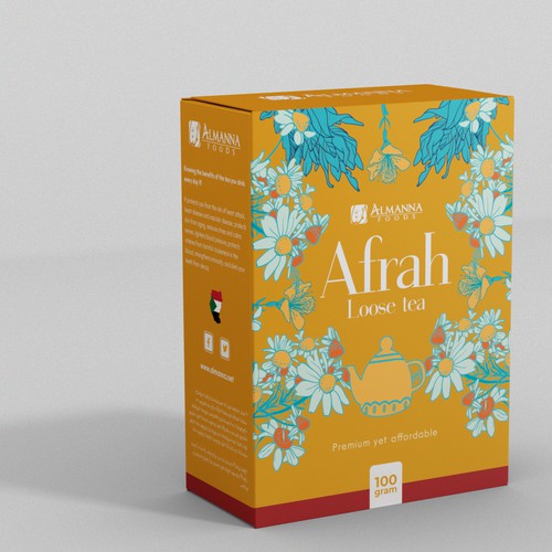 Tea Package Design Design by CUPEDIUM
