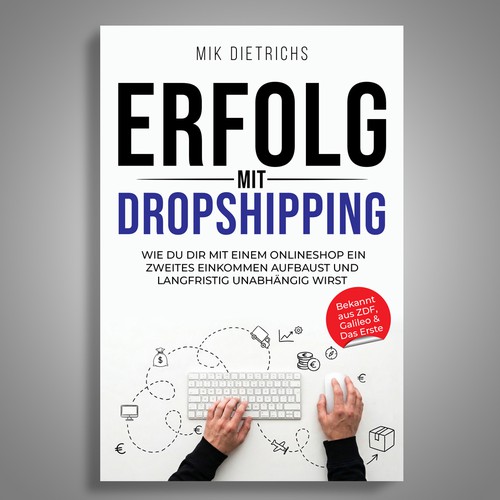 "Book Cover for Dropshipping" winning Logo & brand guide