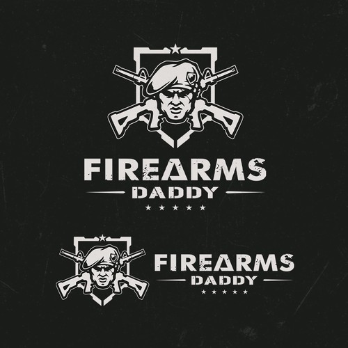 Epic logo design for a firearm informational resource Design by Dexterous™