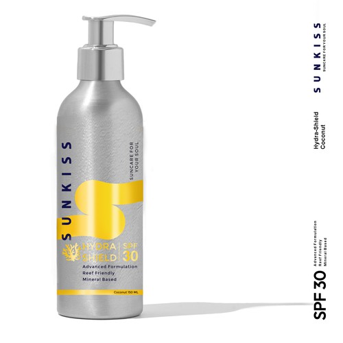 Luxury Sunscreen Label Design by dwinro