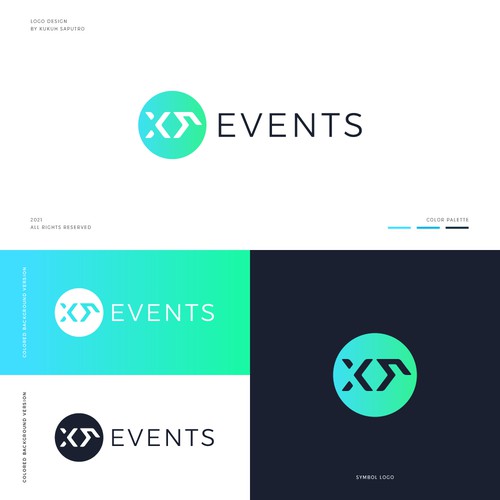 XP Events - Corporate Events Company Design by Kukuh Saputro Design