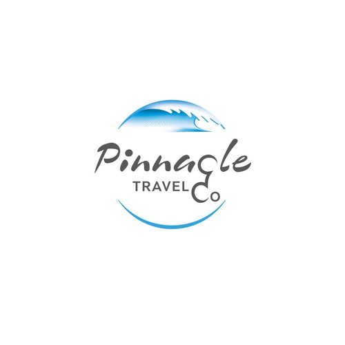 Clean, simple but powerful travel logo for luxury beach and Disney Design by FinD