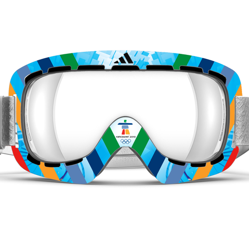 Design adidas goggles for Winter Olympics Design by smallheart