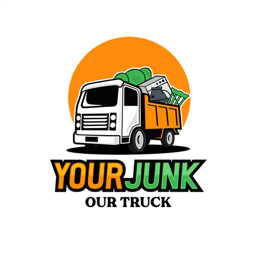 Design A Fun Attention Grabbing Junk Removal Company Logo Design by DZenhar Studio