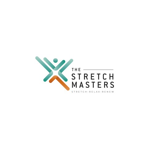 We need a powerful logo for a wellness business that will do assisted-stretching Design by Akedis Design