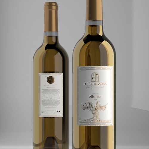 Product label contest entry by Beryl O.