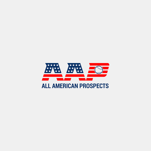 All American Prospects Baseball logo design! Diseño de XarXi