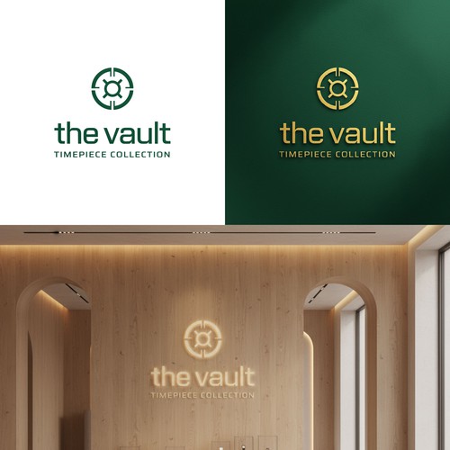 The Vault | Timepiece Collection Logo Contest Design by MORA™