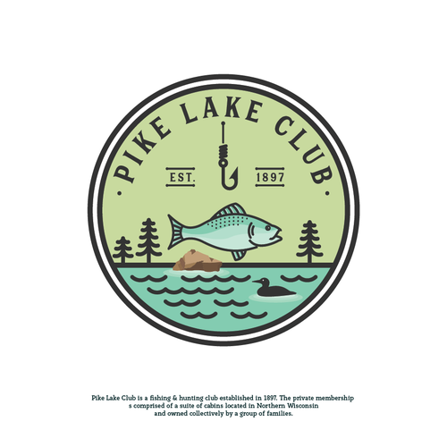 Classic Logo Needed for Fishing Club Logo design contest #AD design, #ad, #  logo, #winning, #maxagaby, #picked, fishing club logos 