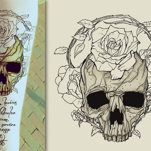 Hip - Dark - Sketch Tattoo Design Needed! Design by Giulio Rossi