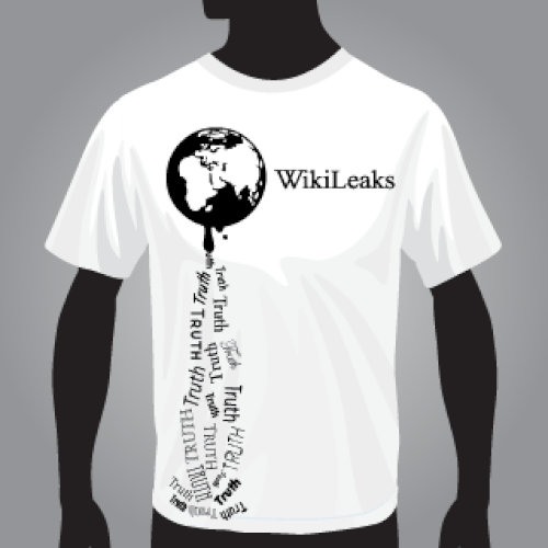 New t-shirt design(s) wanted for WikiLeaks Ontwerp door L.P.A.W