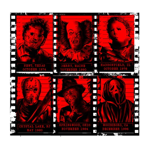 Create Horror Design for Tee Shirt