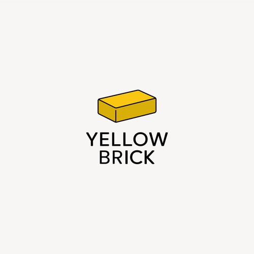 Yellow Brick Logo Design by heyhendro
