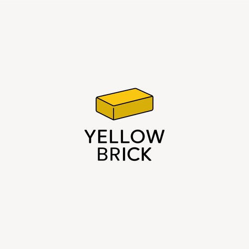 Yellow Brick Logo Design by hendrophendro