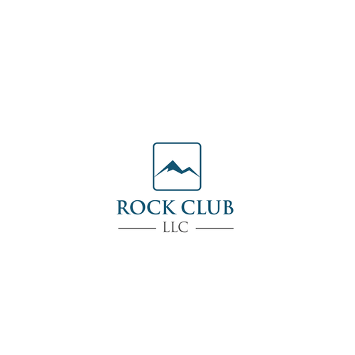Simple, clean, abstract logo that represents rock climbing | Logo ...