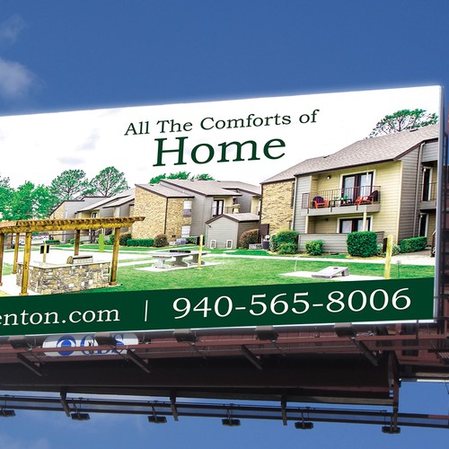 Woodhill Apartments Billboard Design | Signage contest