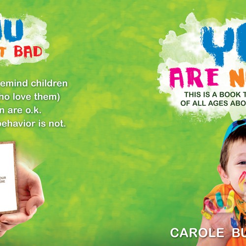  children's book YOU CAN NOT BE BAD needs book cover design Design by line14