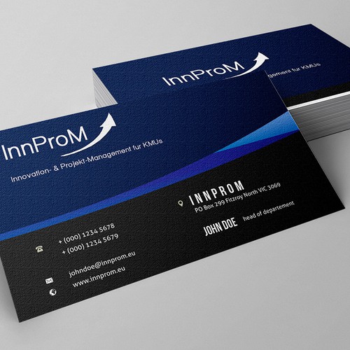 Business card contest entry by Matrix5 Creative